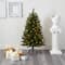 4ft. Pre-Lit West Virginia Mountain Pine Artificial Christmas Tree, Clear LED Lights